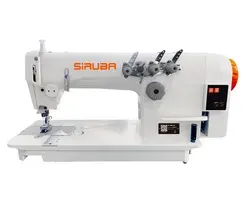 صنعتی سیروبا راسته دوز تک سوزن تک قلاب چرخ 